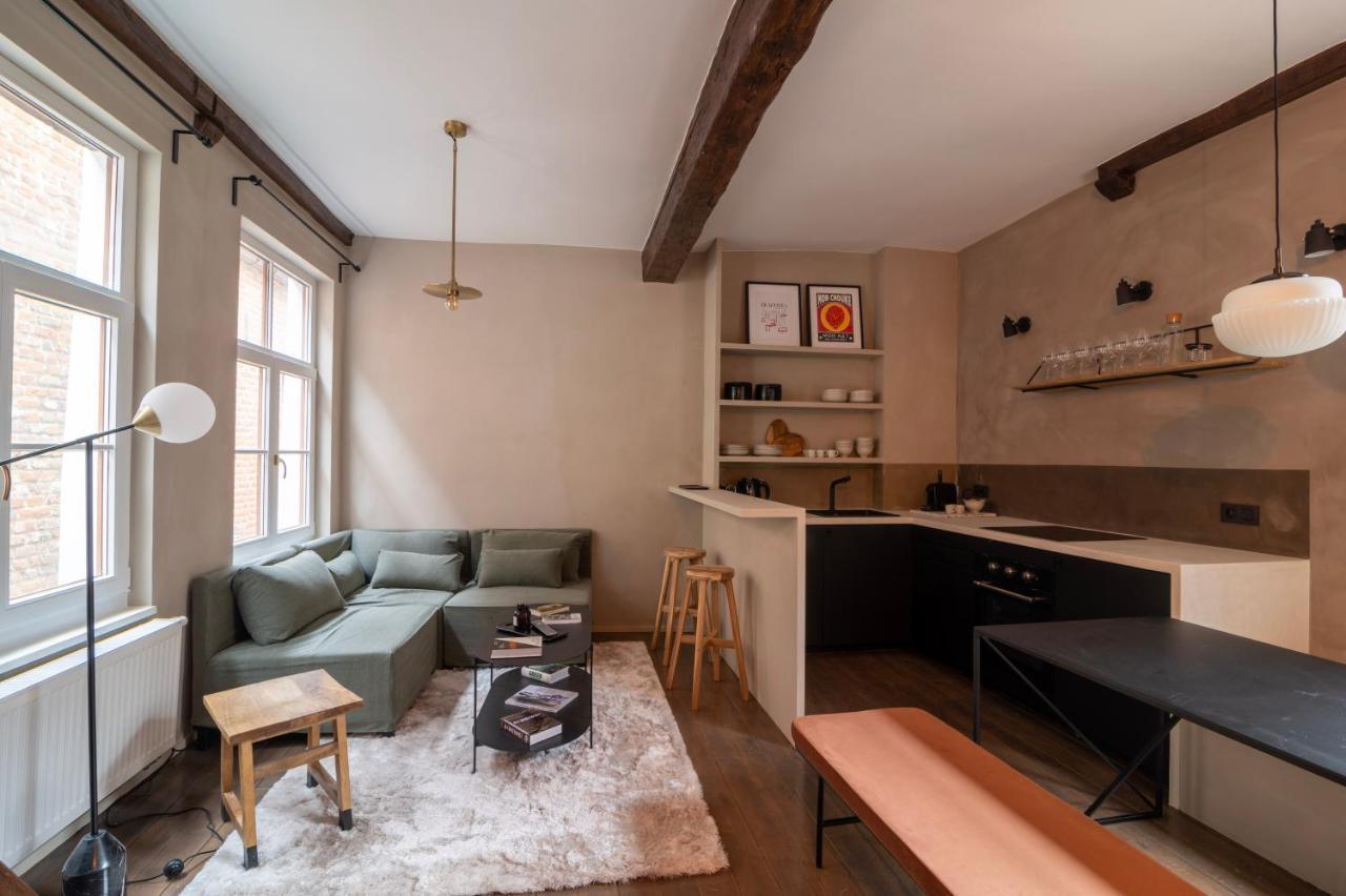 Charming House In Le Sablon Apartment Bruxelles Exterior foto